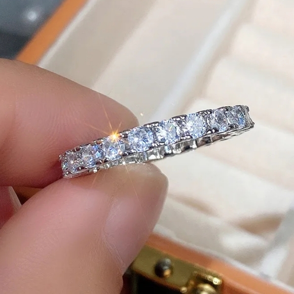 New in Package Cubic Zirconia Ring - Picture 3 of 6